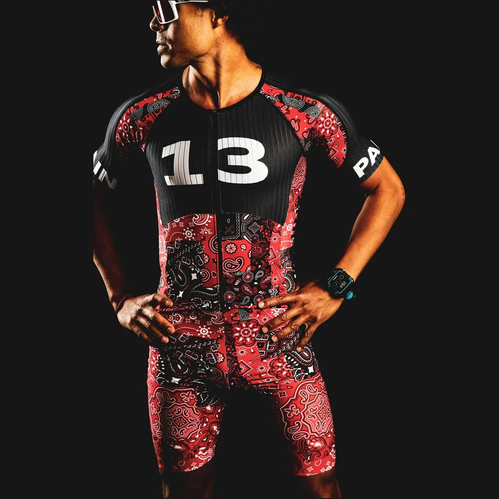 Triathlon Cycling Skinsuit Jumpsuit