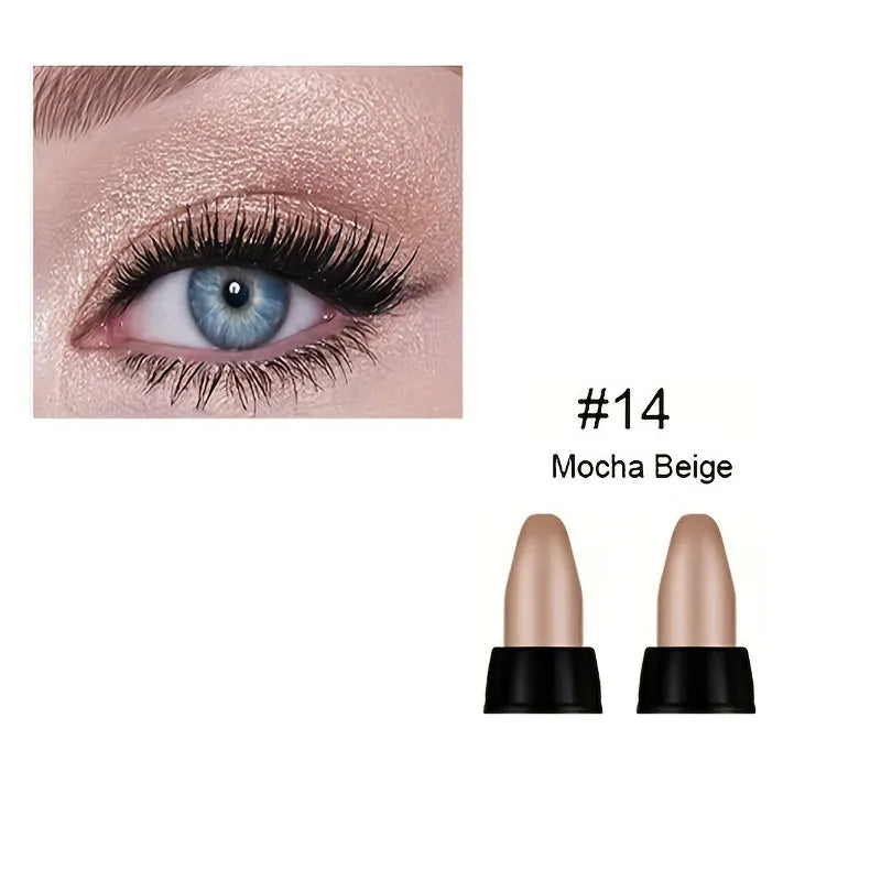 Pearlescent glitter eyeliner