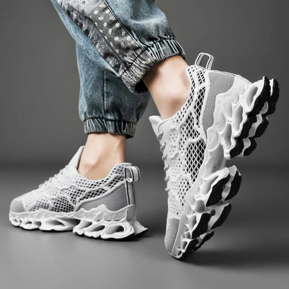 Patchwork Flannel Racing Trainers