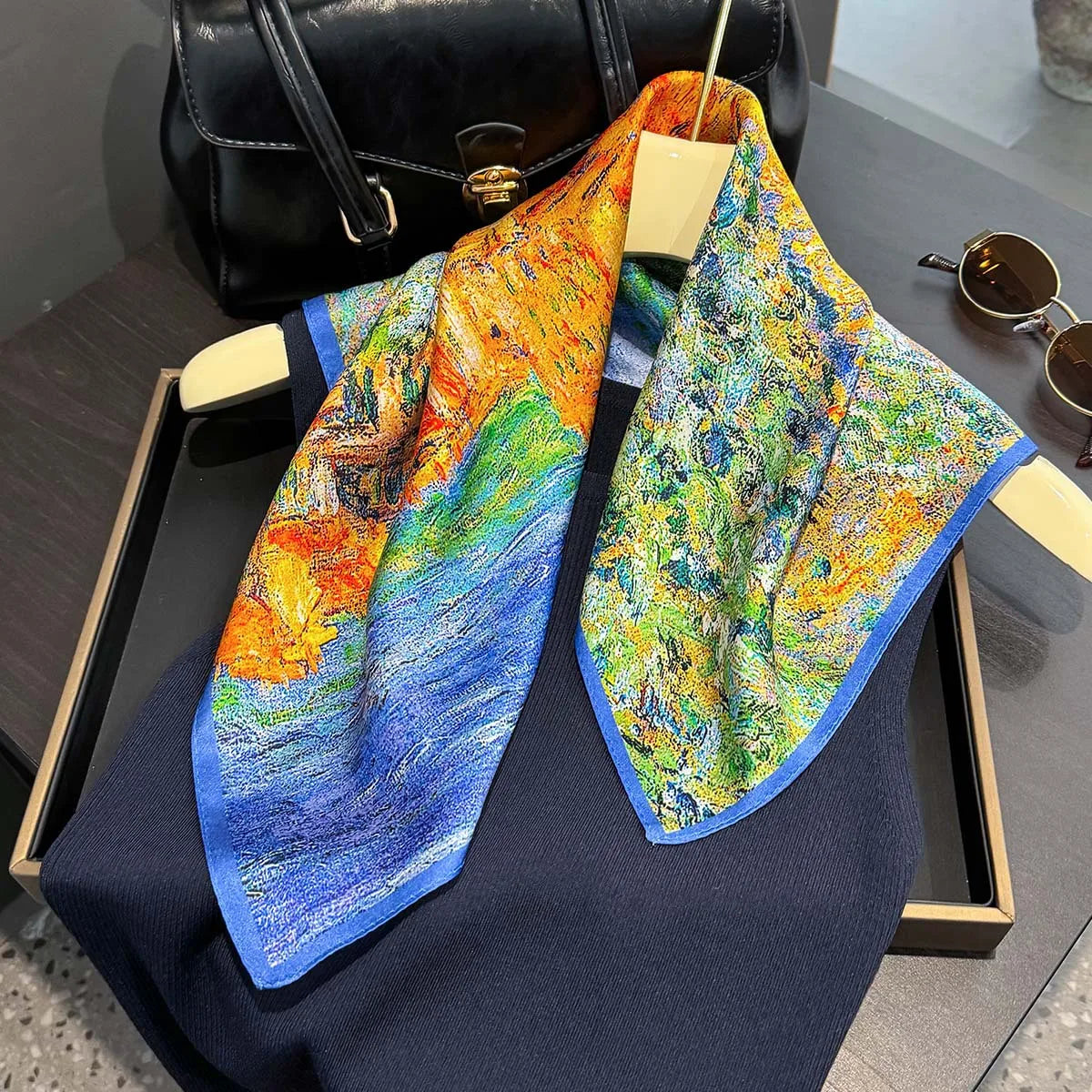 Real Silk 53cm Square Scarf
