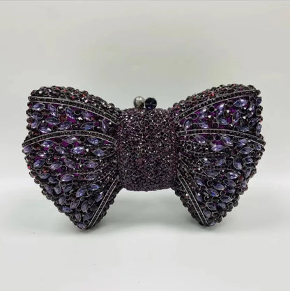 Rhinestone Evening Clutch Purse