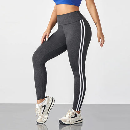 Side-Stripe Tummy Control Leggings