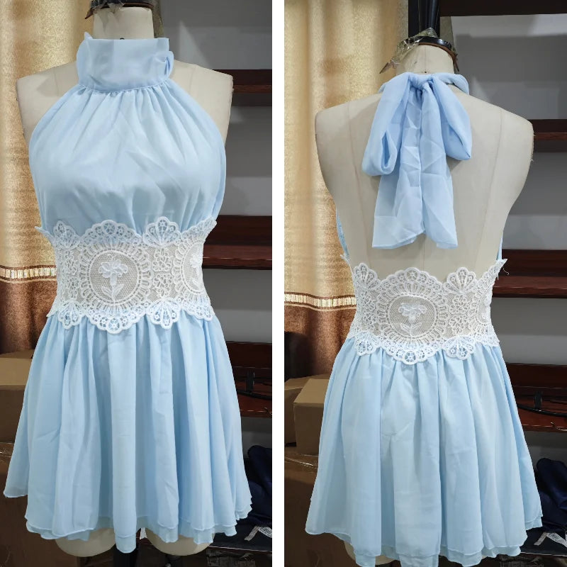 Lace Camisole Wide-Leg Pant Set
