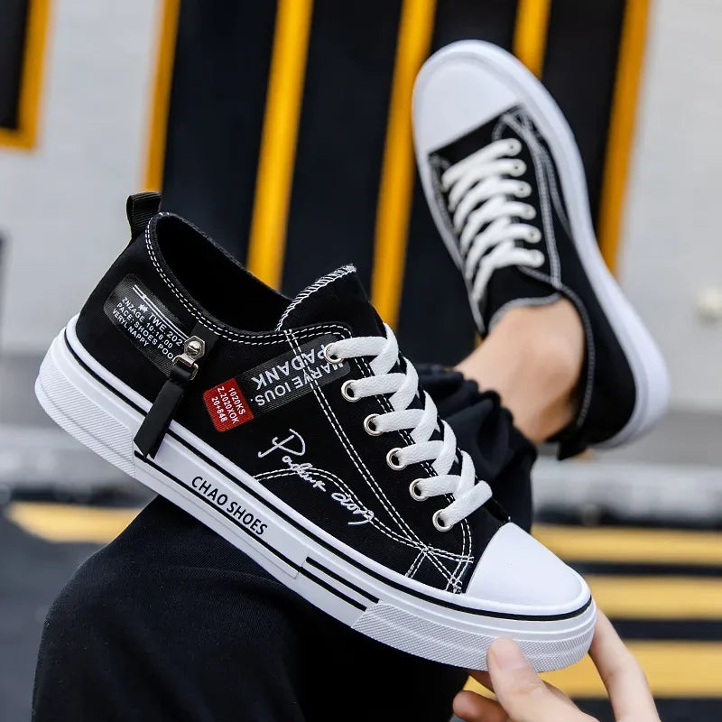 Breathable Low-Top Canvas Shoes