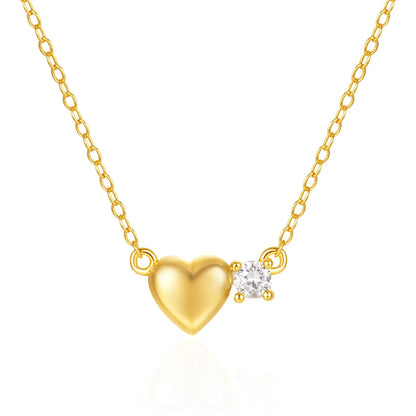 Zircon Pendant Necklace