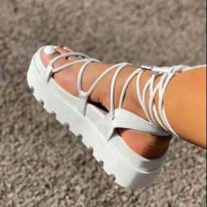 Roman Cross Strap Sandals