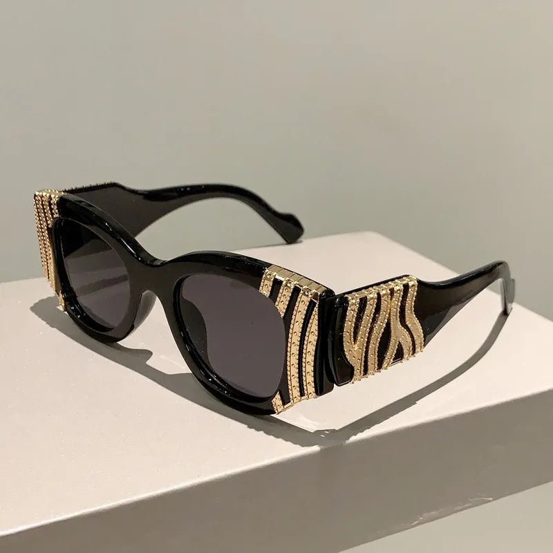 Oval Gradient Party Sunglasses