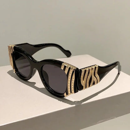 Oval Gradient Party Sunglasses