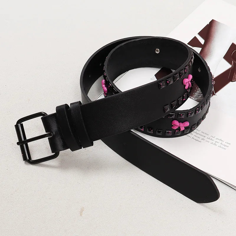 Punk Bow Tie Belt