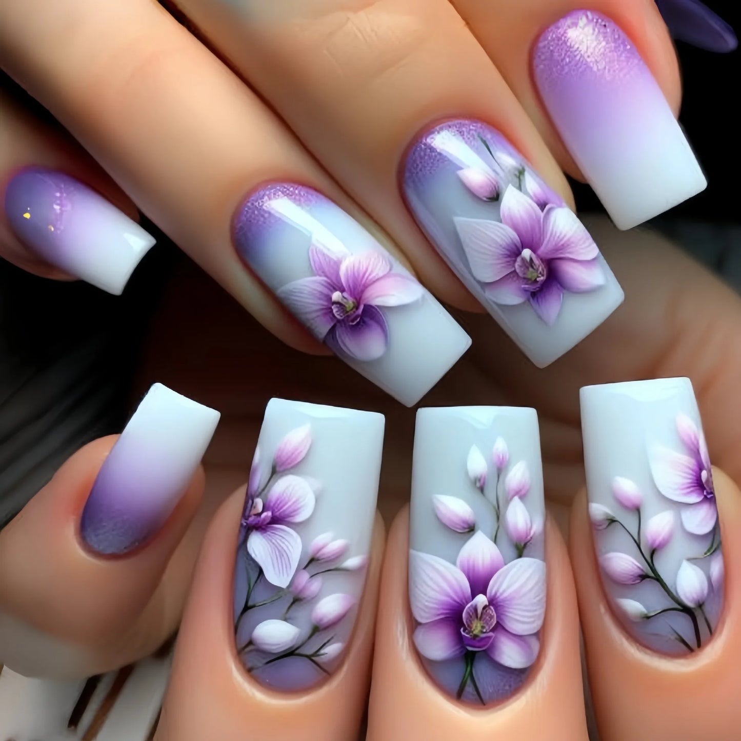 French Ballerina Press Nail Set