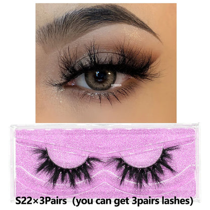 Luxury Crisscross Mink Lashes