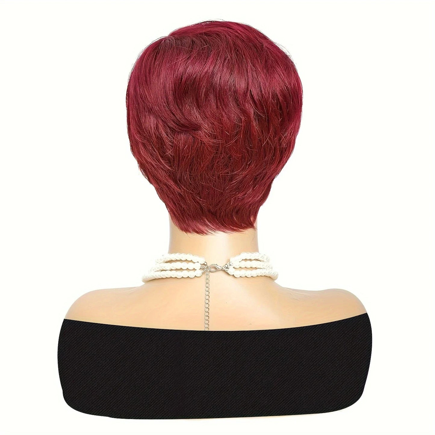 Short Straight Pixie Wig