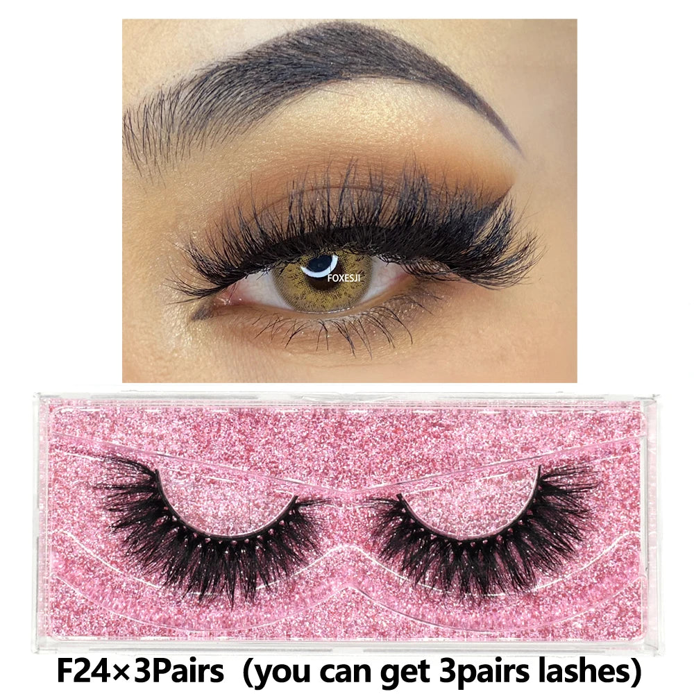Luxury Crisscross Mink Lashes