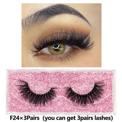 Luxury Crisscross Mink Lashes