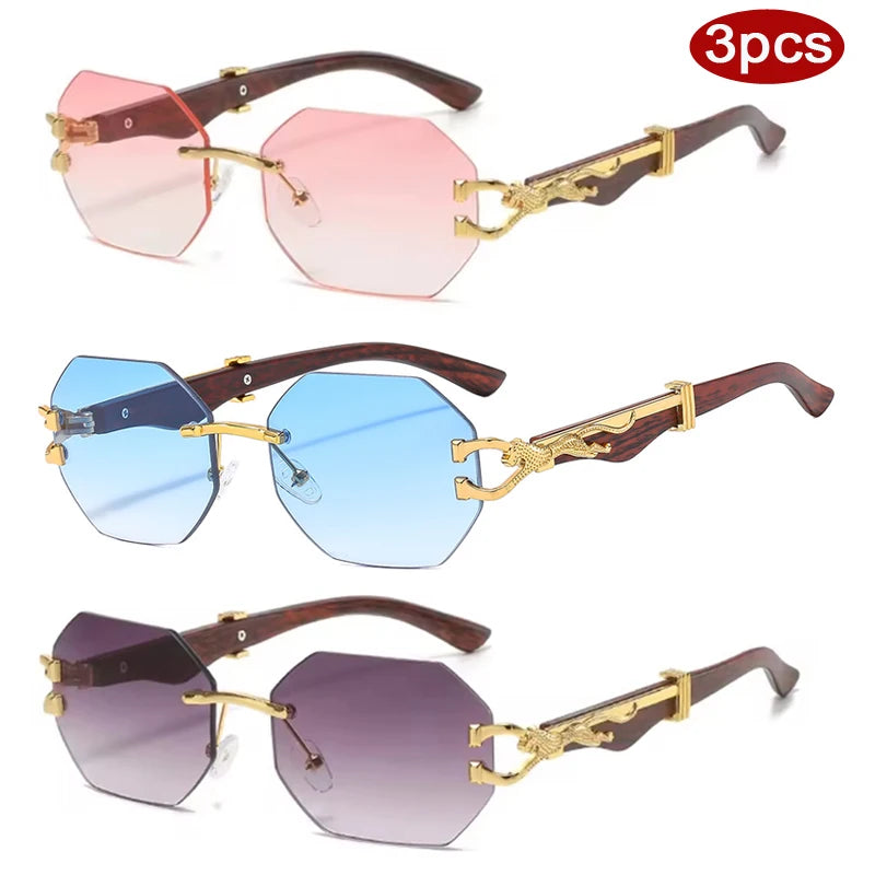 Boundless Gradient Alloy Sunglasses