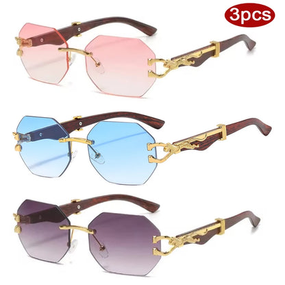 Boundless Gradient Alloy Sunglasses