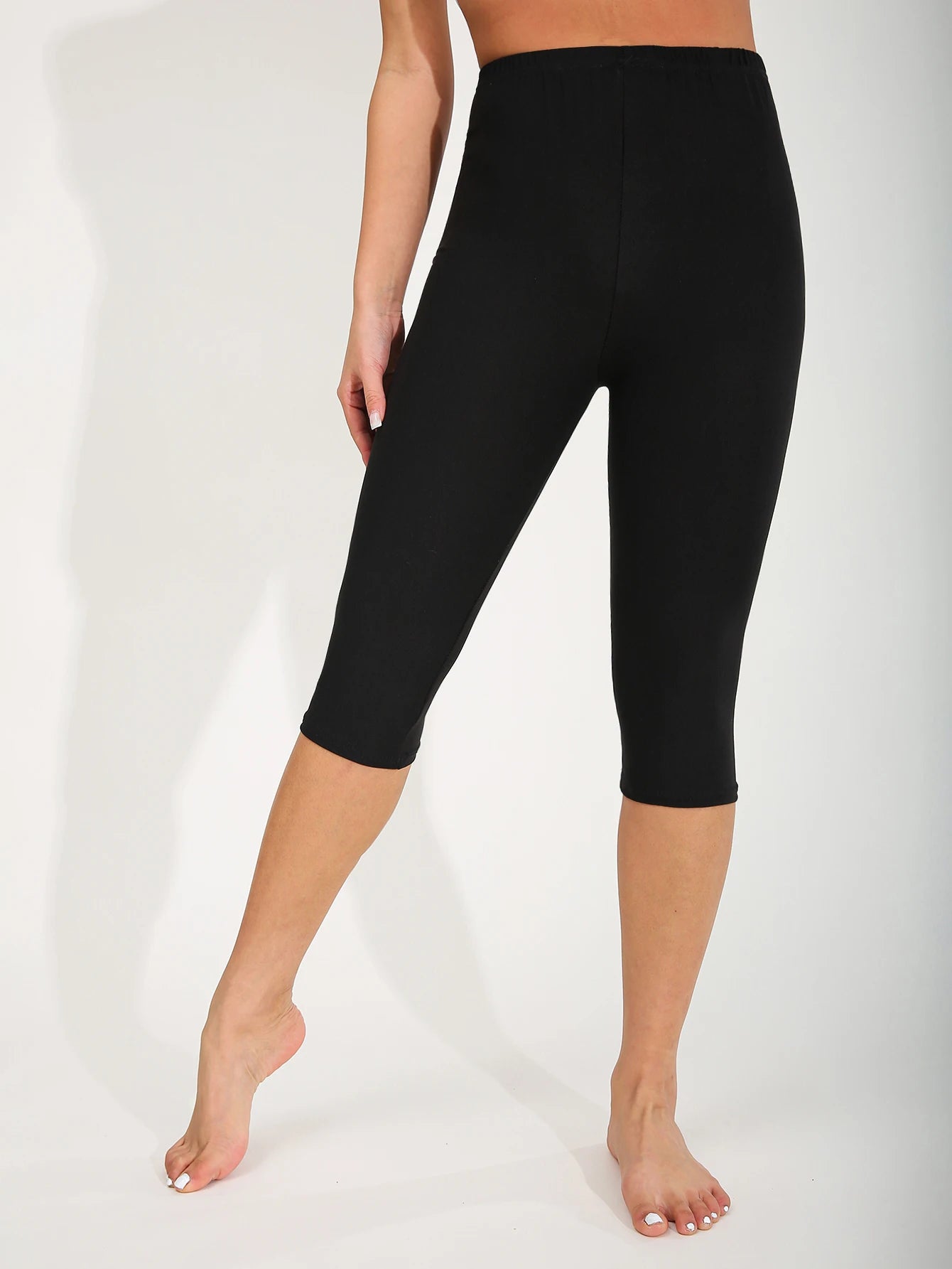 Simple Seven-Point Yoga Leggings