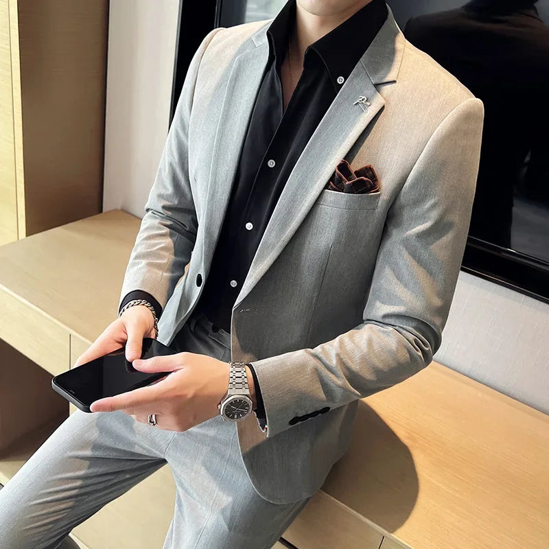 Boutique Slim Business Office Suit