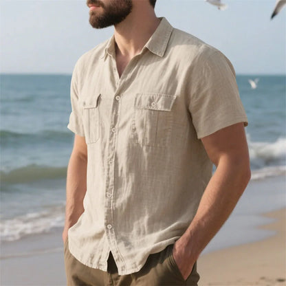 Cotton Linen Casual Shirt