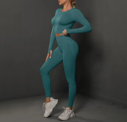 Hip-Lift Seamless Yoga Set