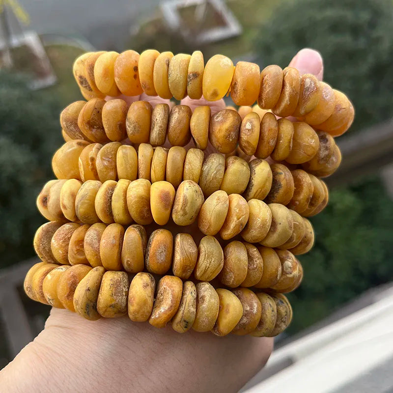 Authentic Baltic Honey Amber Strand Bracelet