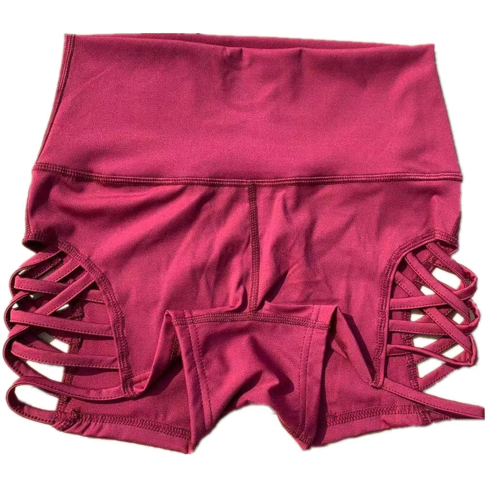 Hollow-Out Modal Shorts