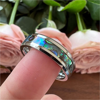 Tungsten Channel Wedding Band