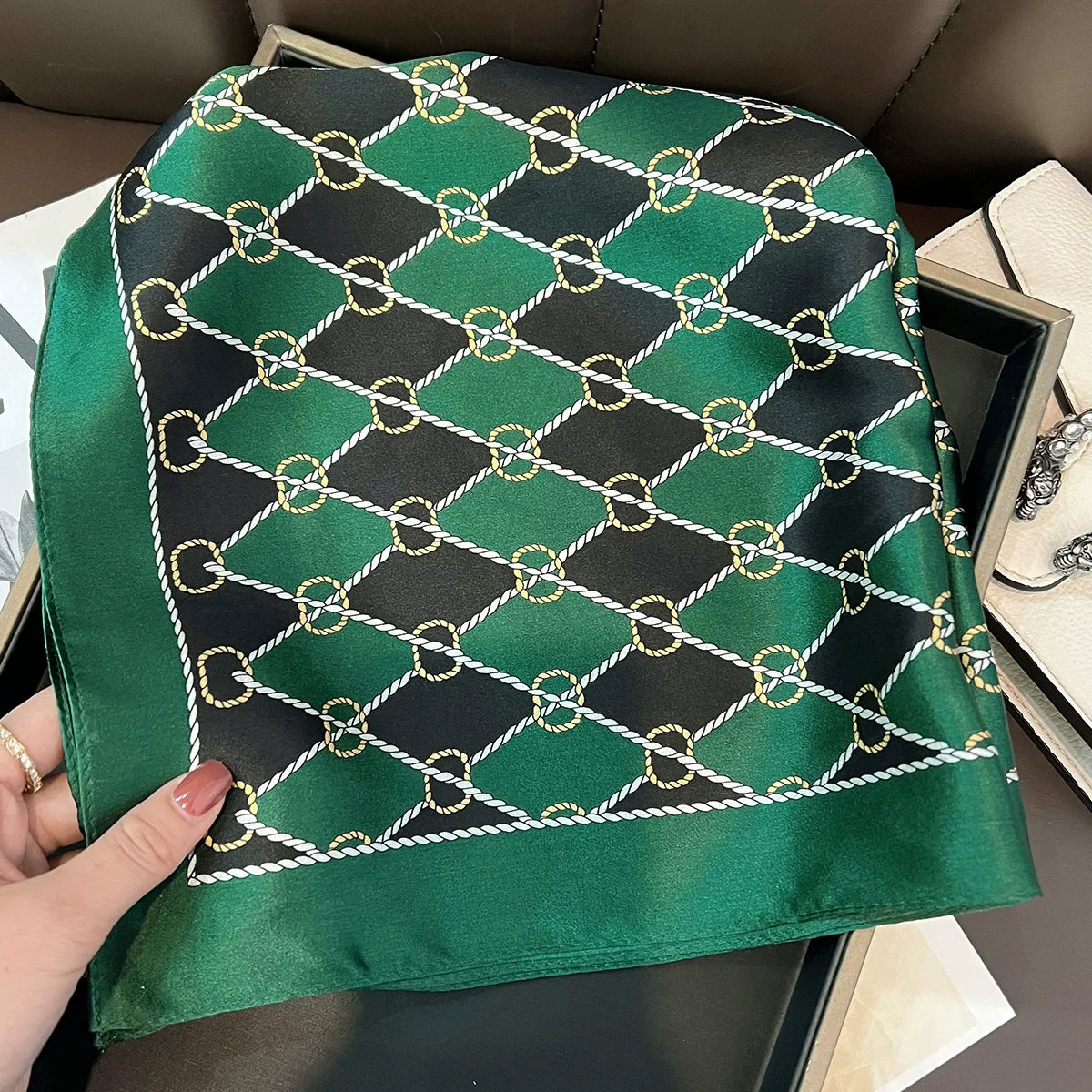 Mulberry Silk Bandana Scarf