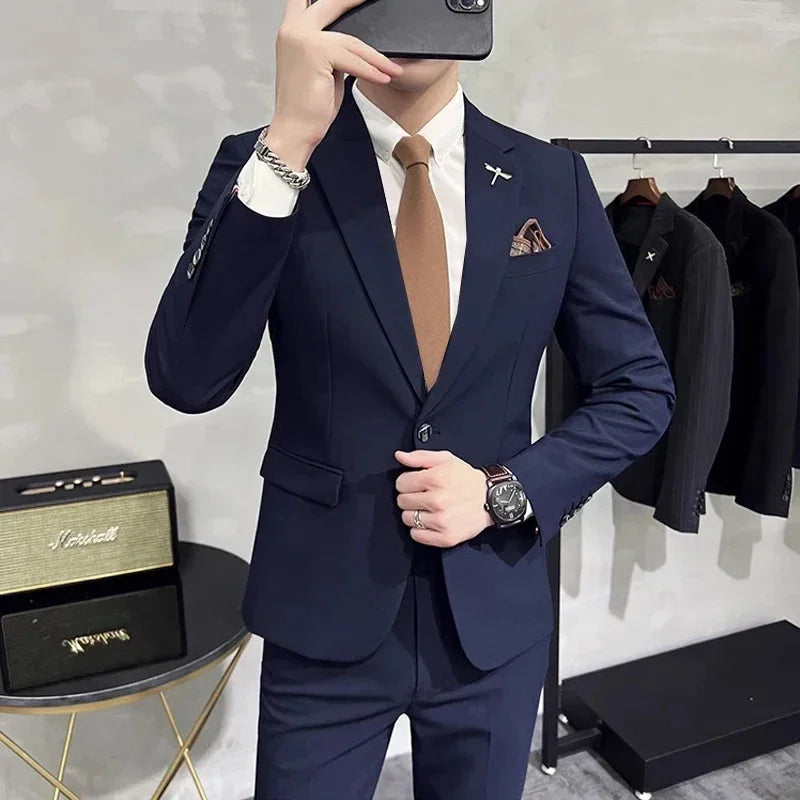 Boutique Slim Business Office Suit