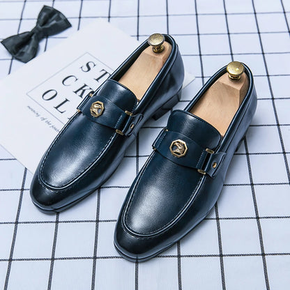 Leather Slip On Shoes Edition