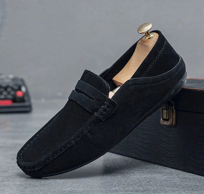 Suede Spring Single Shoes