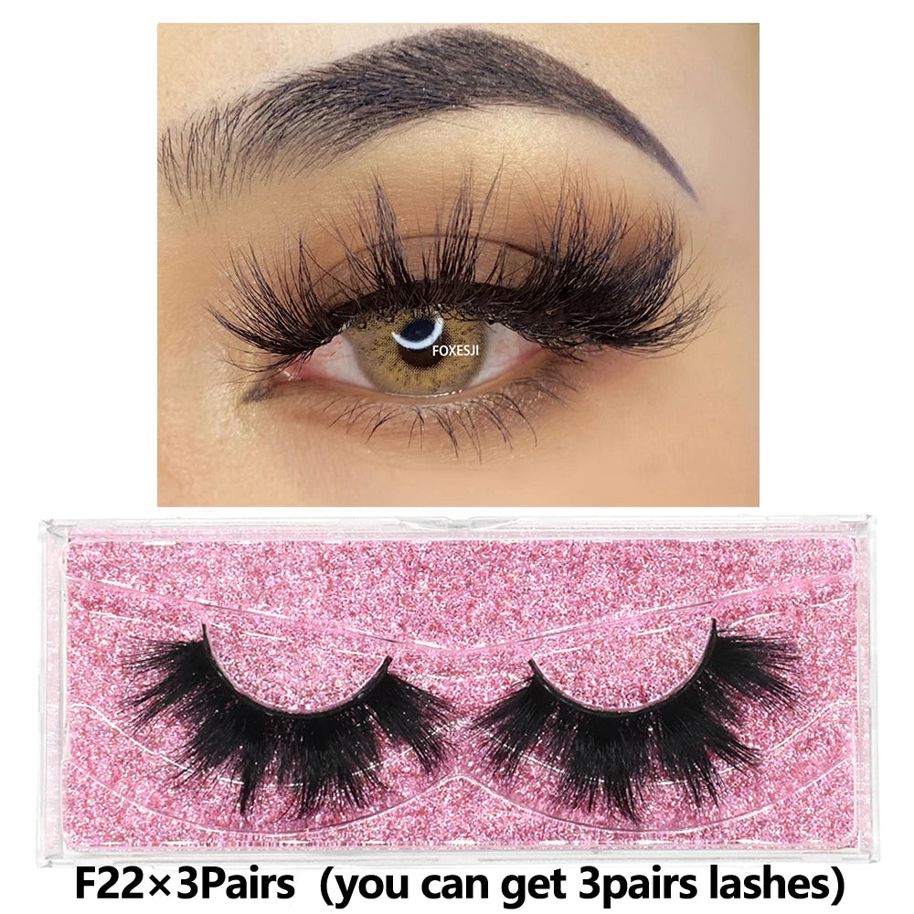 Luxury Crisscross Mink Lashes