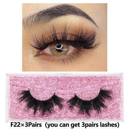 Luxury Crisscross Mink Lashes
