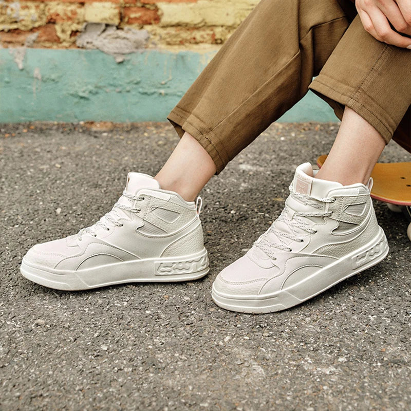 Xtep Skateboarding High-Top Sneakers