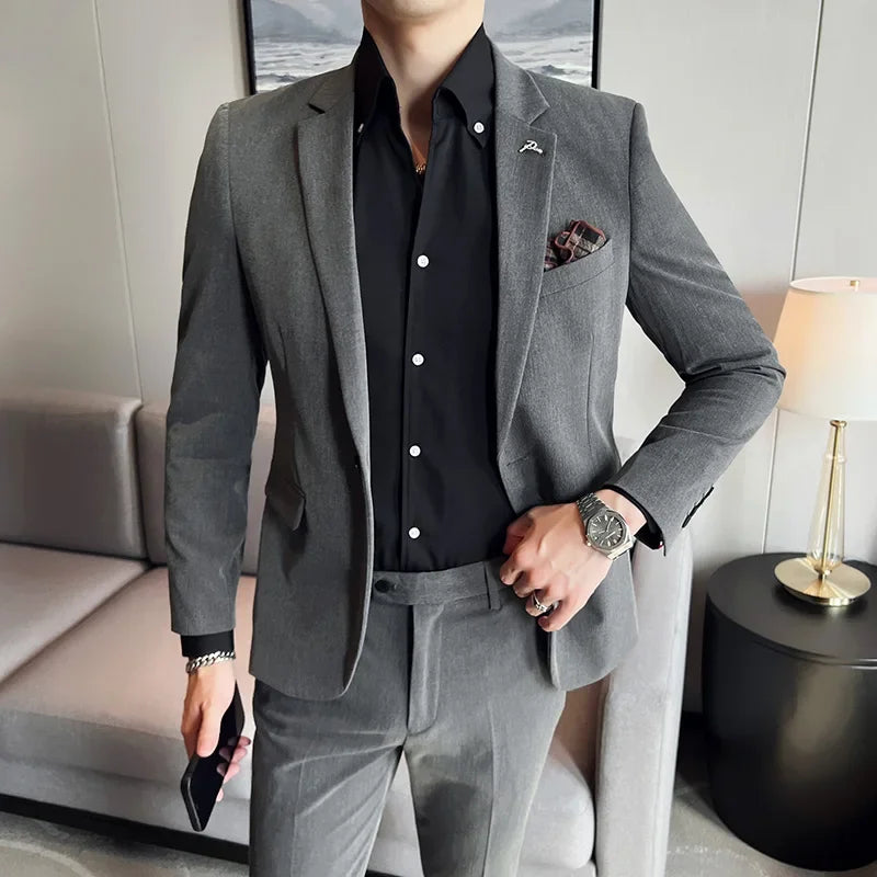 Boutique Slim Business Office Suit