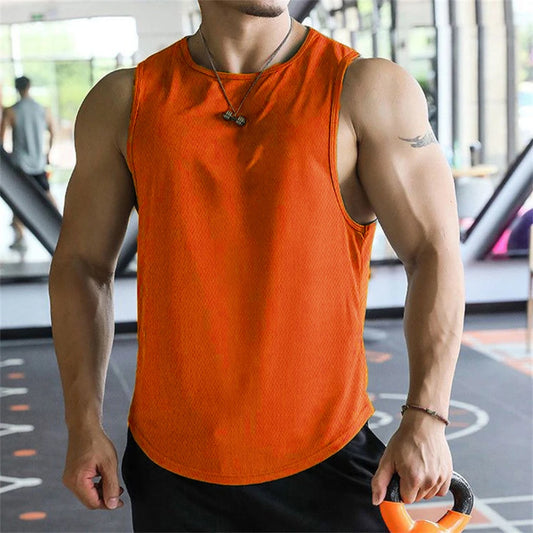 Mesh Workout Tank Top