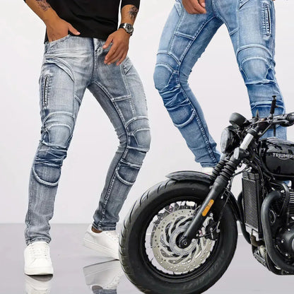 Motorcycle Denim Riding Trousers