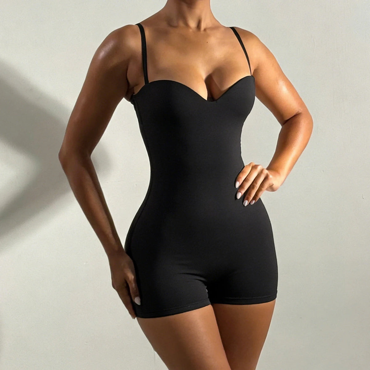 Sleeveless Bustier Romper