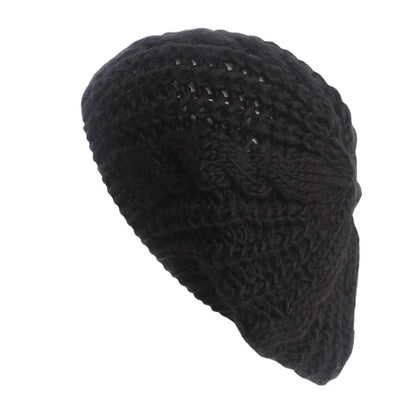 Twist Knit Winter Beanie
