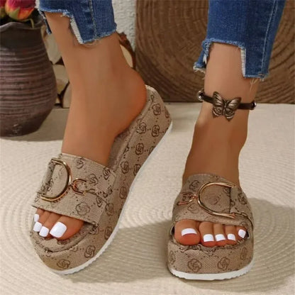 Women Shallow Summer Slippers