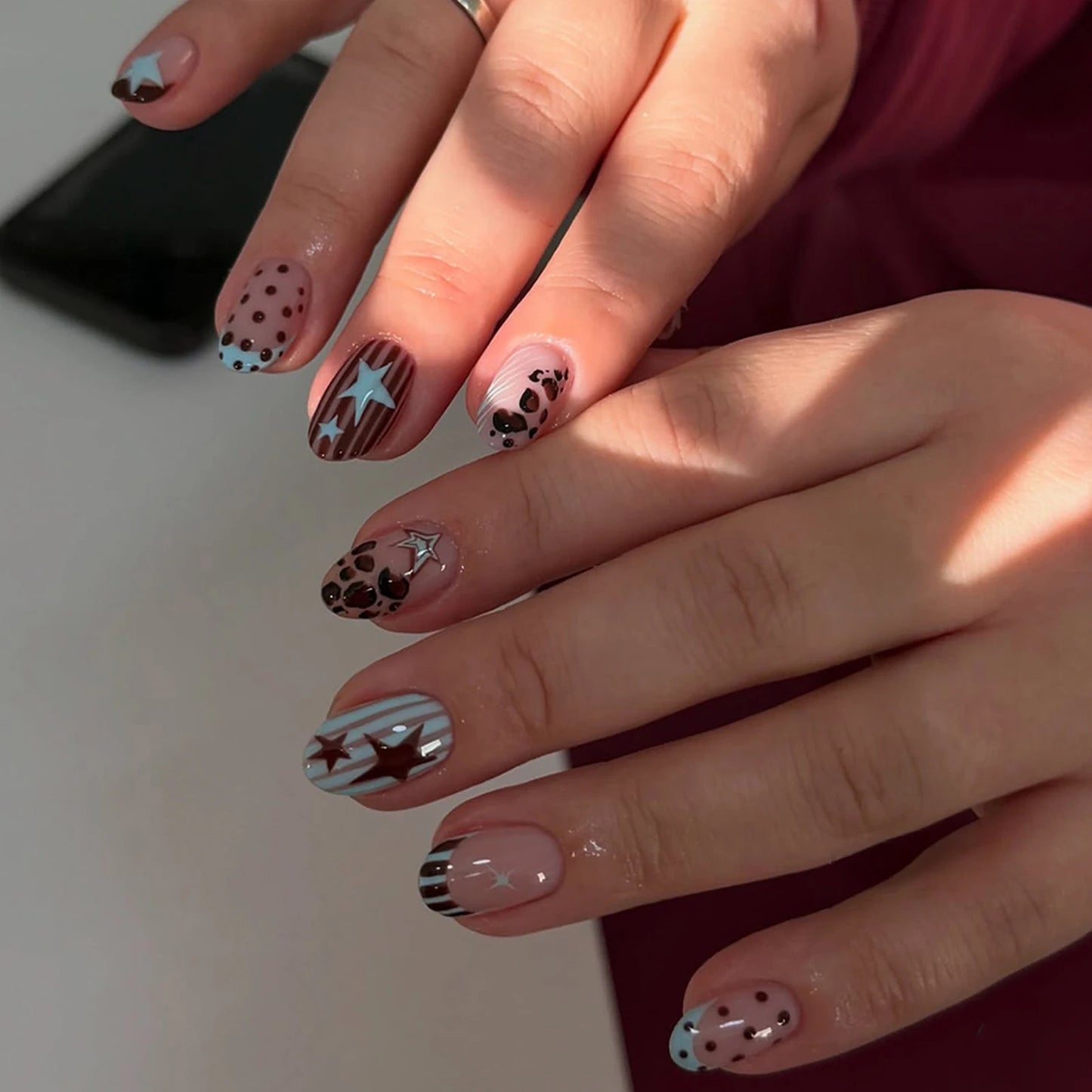 French Resin Nail Tip Set