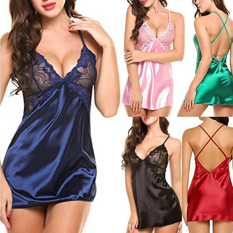 Lace Patchwork Nighty