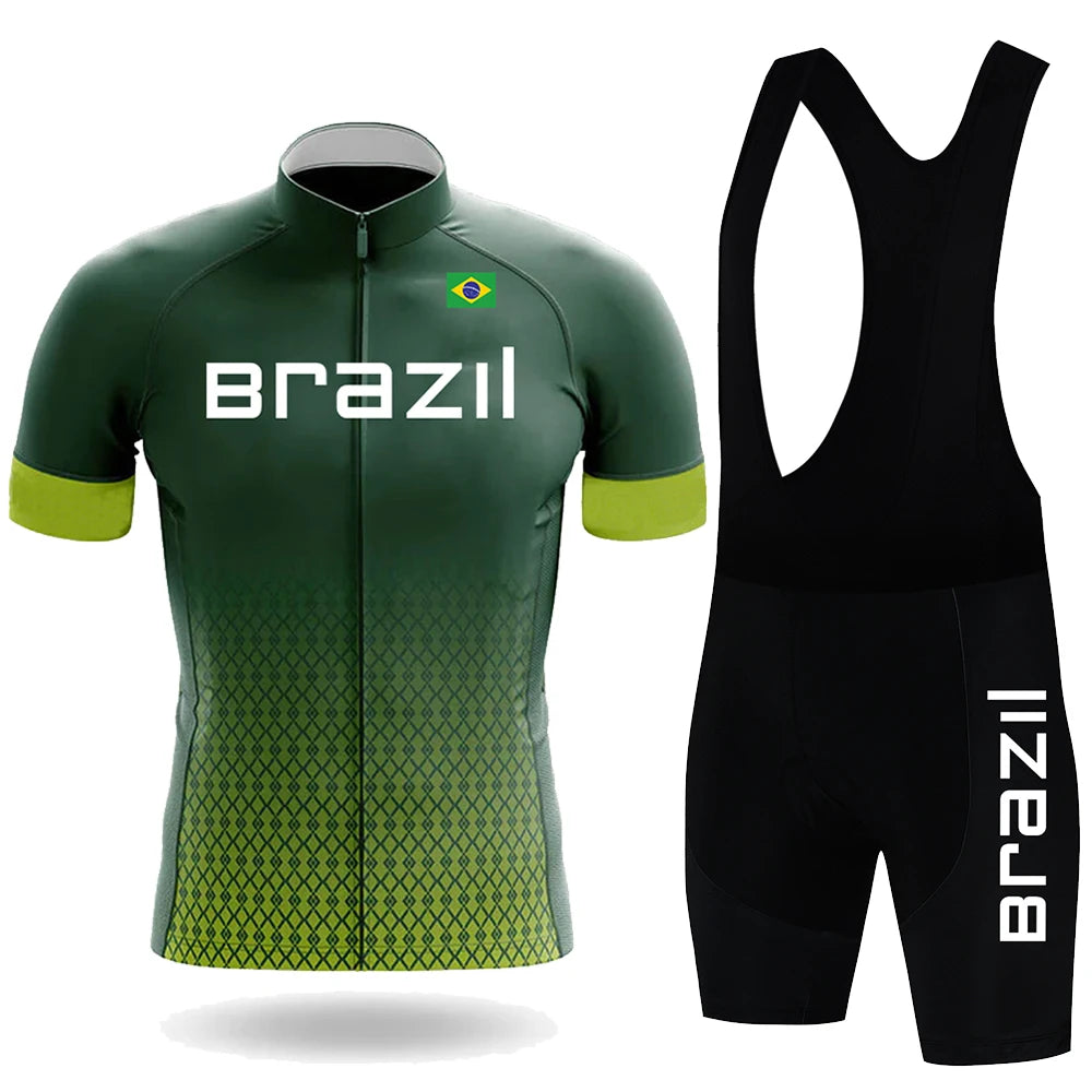 Breathable Road Cycling Jersey Set