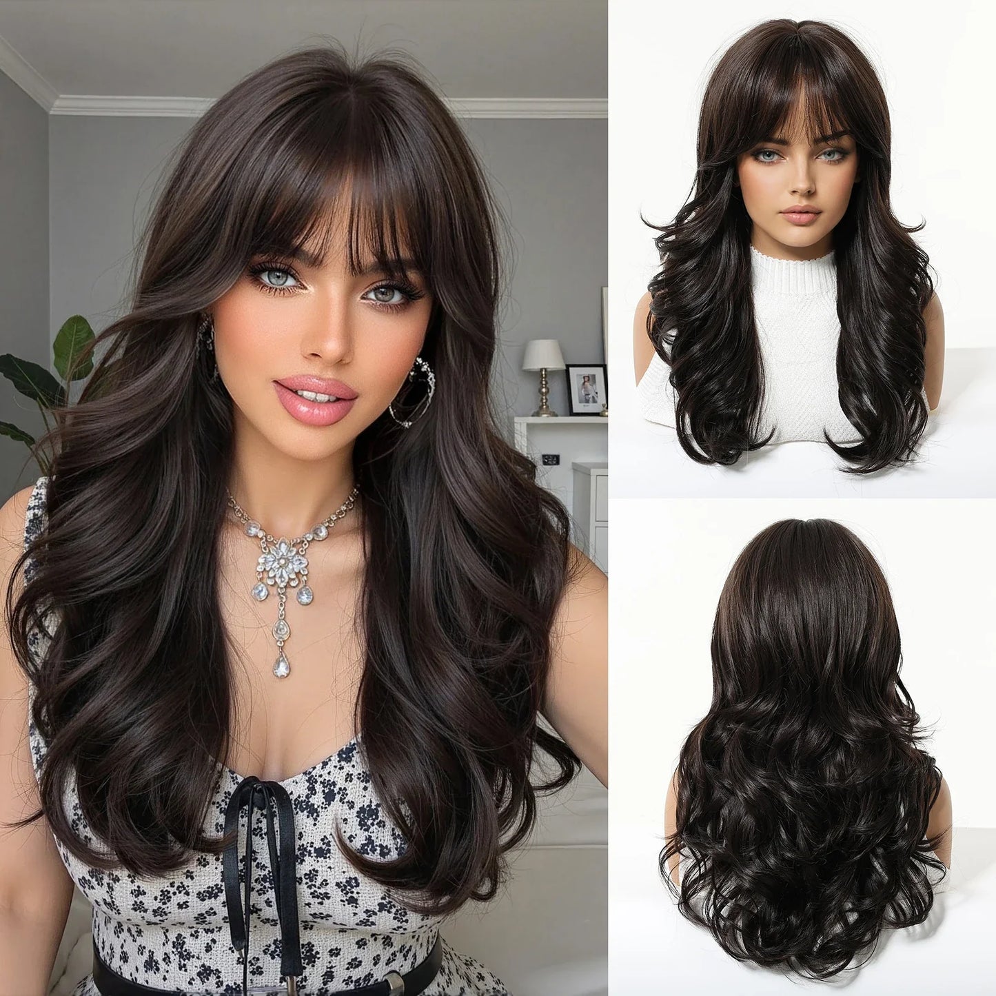 Ombre Wavy Blonde Wig