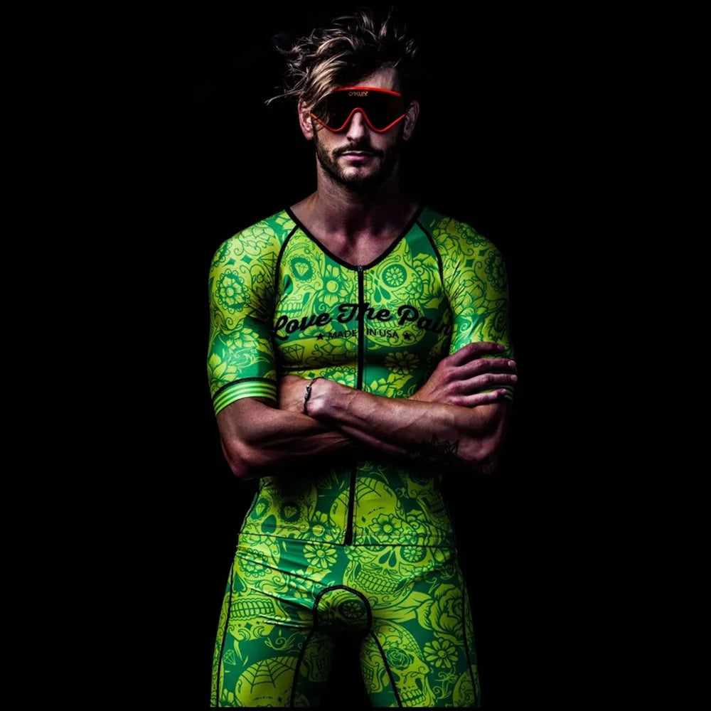 Triathlon Cycling Skinsuit Jumpsuit