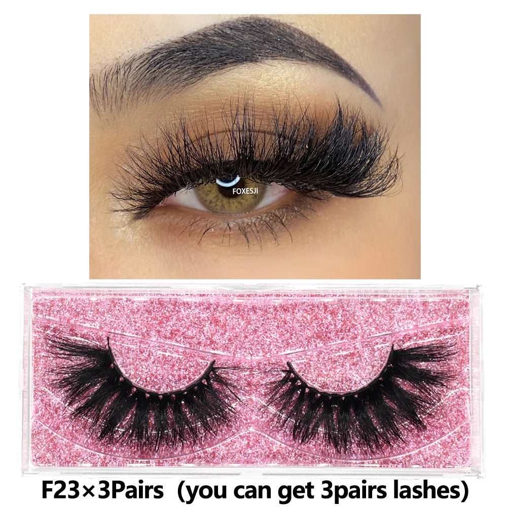 Luxury Crisscross Mink Lashes