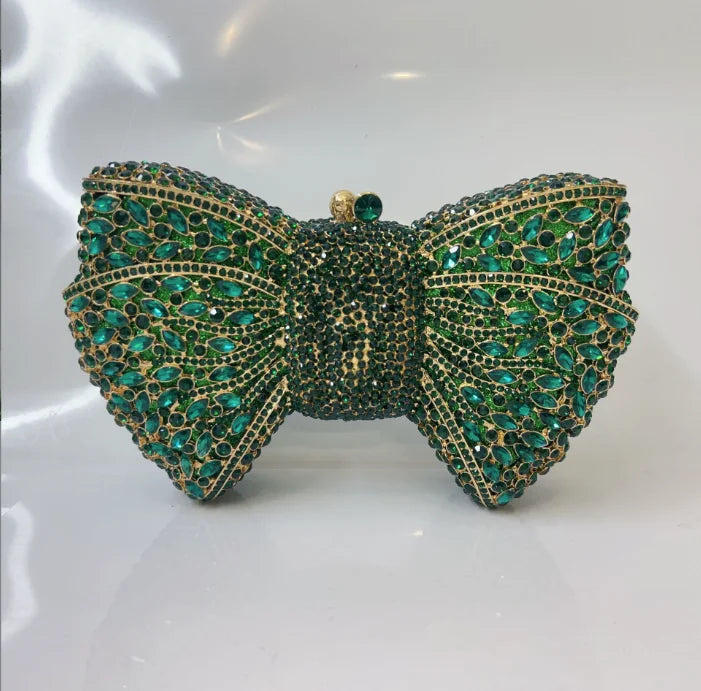 Rhinestone Evening Clutch Purse