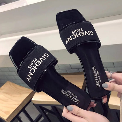 Platform PU Summer Slippers