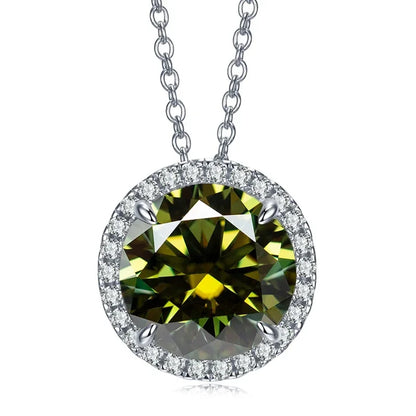 5 Carat Moissanite Necklace