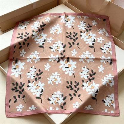Fruit Print Korean Square Scarf
